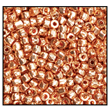 12/0 Metallic Gold 3-Cut Czech Seed Bead (10 Hanks) Preciosa #18305