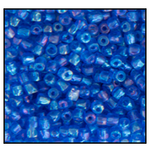 12/0 Transparent Sapphire AB 3-Cut Czech Seed Bead (10 Hanks) Preciosa #31050