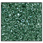 12/0 Olive Lined Crystal 3-Cut Czech Seed Bead (10 Hanks) Preciosa #38659