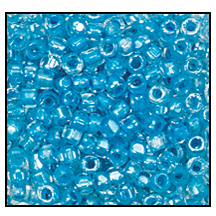 12/0 Sapphire Lined Crystal 3-Cut Czech Seed Bead (10 Hanks) Preciosa #38665