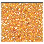 9/0 Yellow Lined Crystal 3-Cut Czech Seed Bead (10 Hanks) Preciosa #38683
