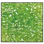 12/0 Luster Transparent Peridot 3-Cut Czech Seed Bead (10 Hanks) Preciosa #56220