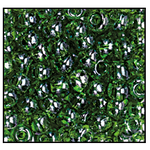 12/0 Luster Transparent Green Czech Seed Bead (1/2 Kilo) Preciosa #56430