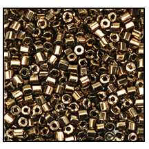11/0 Metallic Bronze 2 Cut Czech Seed Bead (1/4 Kilo) Preciosa #59142