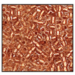 9/0 Copper Lined Crystal 3-Cut Czech Seed Bead (10 Hanks) Preciosa #68105