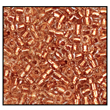9/0 Copper Lined Crystal 3-Cut Czech Seed Bead (10 Hanks) Preciosa #68105