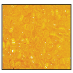 9/0 Satin Orange 3-Cut Czech Seed Bead (10 Hanks) Preciosa #85091