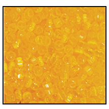 9/0 Satin Orange 3-Cut Czech Seed Bead (10 Hanks) Preciosa #85091
