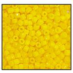 9/0 Opaque Dark Yellow 3-Cut Czech Seed Bead (10 Hanks) Preciosa #83130
