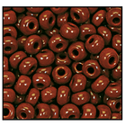 12/0 Opaque Brick Red Czech Seed Bead (1/2 Kilo) Preciosa #93300