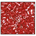 11/0 Luster Opaque Dark Red 2 Cut Czech Seed Bead (1/2 Kilo) Preciosa #98210
