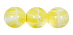 12mm Agate Yellow Druk Bead (300 Pcs) #GAH055