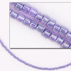 DB250- 11/0 Purple Pearl Delica Beads