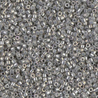 DB251- 11/0 Galvanized Grey Luster Delica Beads
