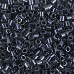 DBL001- 8/0 Gunmetal Miyuki Delica Beads (10 Gm, 50 Gm, 250 Gm)