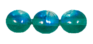 4mm Transparent Emerald AB Druk Bead (1200 Pcs) #GAB184