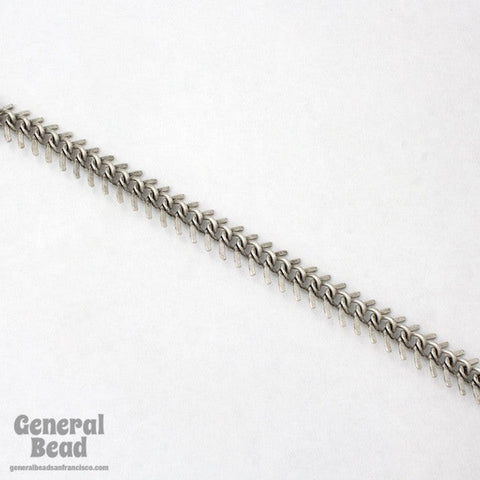 Antique Silver 9mm Fish Bone Chain CC93-General Bead