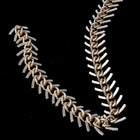 Special Bulk Matte Gold 9mm Fish Bone Chain (82 Ft) CC93