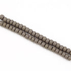 9/0 Opaque Gray Czech Seed Bead (1/2 Kilo) Preciosa #43020