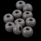 9/0 Opaque Gray Czech Seed Bead (1/2 Kilo) Preciosa #43020