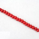 9/0 Opaque Chinese Red Czech Seed Bead (1/2 Kilo) Preciosa #93170
