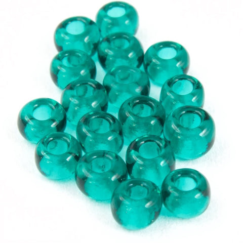 9/0 Transparent Blue Zircon Czech Seed Bead (1/2 Kilo) Preciosa #50710