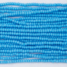 9/0 Opaque Medium Turquoise Czech Seed Bead (1/2 Kilo) Preciosa #63030
