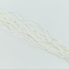 15/0 White Charlotte Cut Czech Seed Bead (1/2 Kilo) Preciosa #03050
