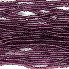 15/0 Transparent Amethyst Charlotte Cut Czech Seed Bead (1/2 Kilo) Preciosa #20060