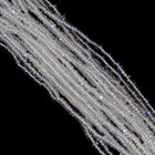 15/0 Crystal AB Charlotte Cut Czech Seed Bead (1/2 Kilo) Preciosa #58205