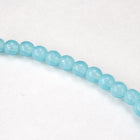 3mm Opal Aqua Druk Bead (1200 Pcs) #GAA074