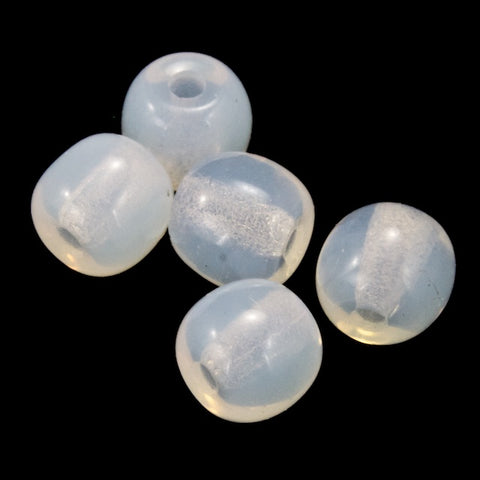 3mm Opal White Druk Bead (1200 Pcs) #GAA089