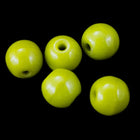 10mm Opaque Moss Green Druk Bead (300 Pcs) #GAG046