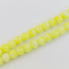 3mm Agate Yellow Druk Bead (1200 Pcs) #GAA068