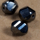 10mm Hematite Swirl Bead (2 Pcs) #GER103