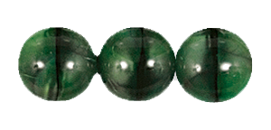 8mm Grey/Green Ombre Druk Bead (300 Pcs) #GAF163