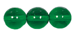 3mm Transparent Kelly Green Druk Bead (1200 Pcs) #GAA023
