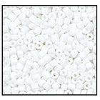 9/0 Opaque White 2 Cut Czech Seed Bead (10 Gm, Hank, 1/2 Kilo) #CZH001