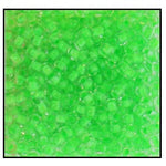 10/0 Neon Green Lined Czech Seed Bead (1/4 Kilo) Preciosa #08756