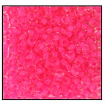 10/0 Neon Pink Lined Czech Seed Bead (1/4 Kilo) Preciosa #08777