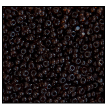 13/0 Transparent Mahogany Charlotte Cut Seed Bead (1/2 Kilo) Preciosa #10140