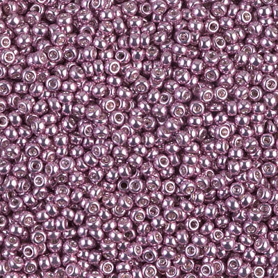 11/0 Galvanized Light Raspberry Miyuki Seed Bead (250 Gm) #1061L
