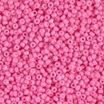 11/0 Dyed Opaque Carnation Pink Miyuki Seed Bead (250 Gm) #1385