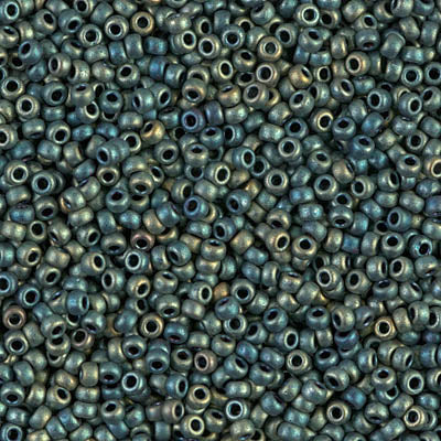 11/0 Matte Metallic Patina Iris Miyuki Seed Bead (250 Gm) #2008