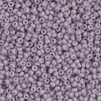 11/0 Matte Opaque Light Mauve Miyuki Seed Bead (250 Gm) #2025
