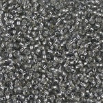 11/0 Silver Lined Light Gray Miyuki Seed Bead (250 Gm) #21L
