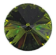Swarovski 1122 Olivine Rivoli (14mm)