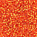 DBV045- 11/0 Silver Lined Orange Delica Beads-General Bead