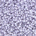 DBV080- 11/0 Pale Lavender Lined Crystal Aurora Borealis Delica Beads-General Bead