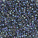DBV086- 11/0 Dark Blue Lined Crystal Aurora Borealis Delica Beads-General Bead